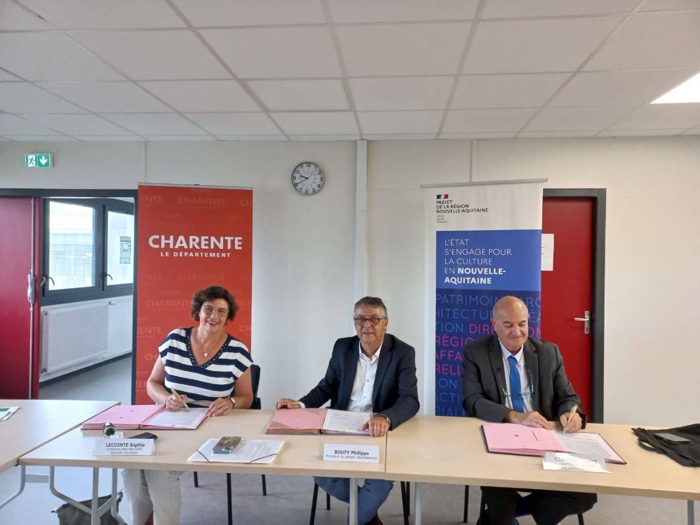 Signature de la convention « Territoire d’Education artistique ».