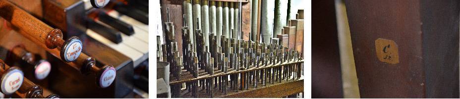 Cathédrale de Nancy, orgue de tribune (détails)