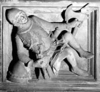 anonyme, gardien du Sépulcre, 1240, Strasbourg, musée de l’Œuvre Notre-Dame, © Service photographique des musées de Strasbourg