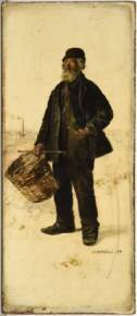 RAFFAELLI Jean-François, Le chiffonnier, huile sur toile, 1879 (un chiffonnier de cette série fut exposé à la 6ème exposition impressionniste en 1881), Reims, musée des beaux-arts © Christian DEVLEESCHAUWER