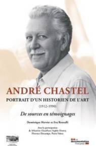 Couverture ouvrage A. Chastel (1912-1990). De sources en témoignages (La Doc. française, 2021, 455 p.)