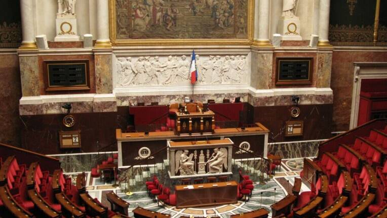 Hémicycle de l'Assemblée  nationale © Coucouoeuf