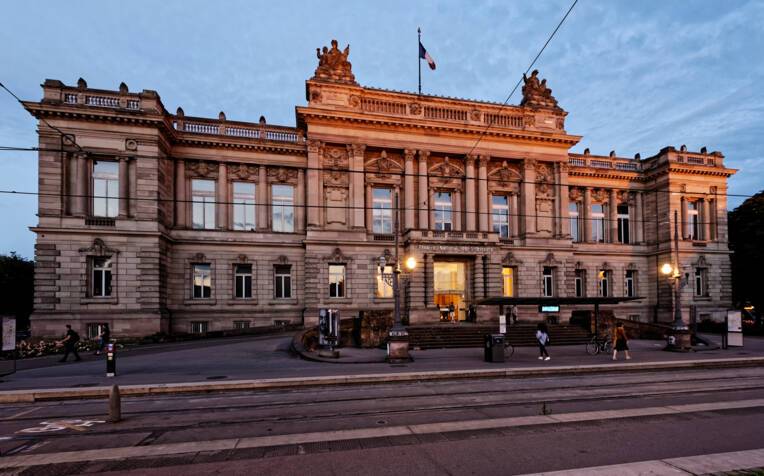 Façade République du Théâtre National de Strasbourg
