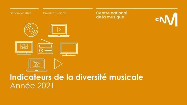 CNM rapport diversité musicale 2021