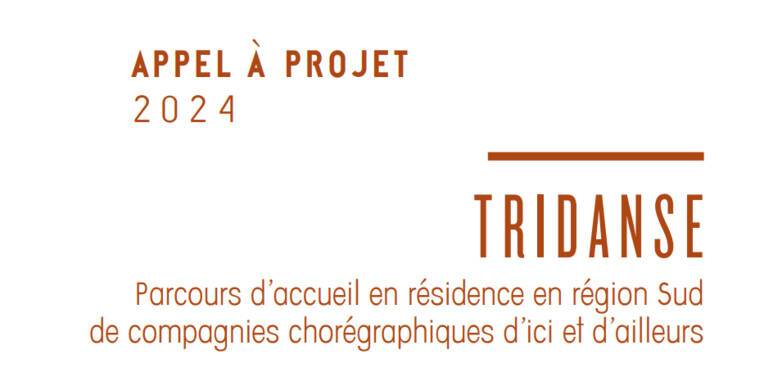 Appel à projet Tridanse 2024