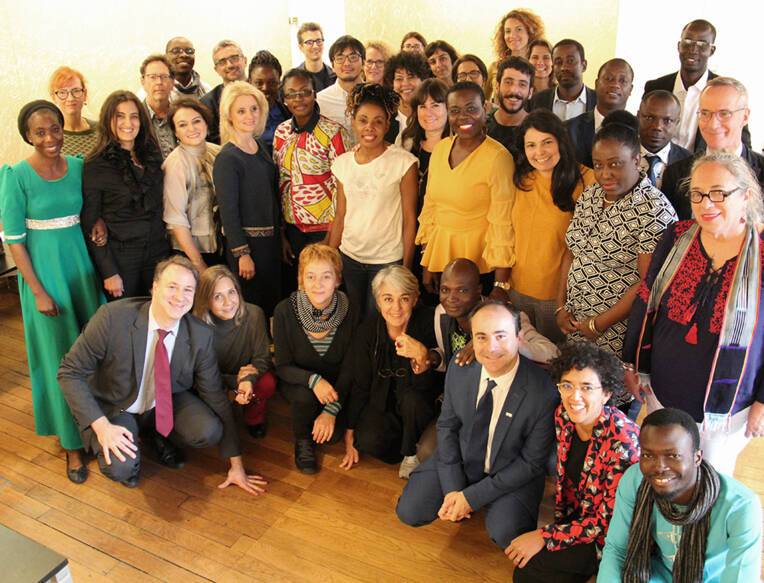 Photo de groupe des participants du séminaire Itinéraire Culture 2018