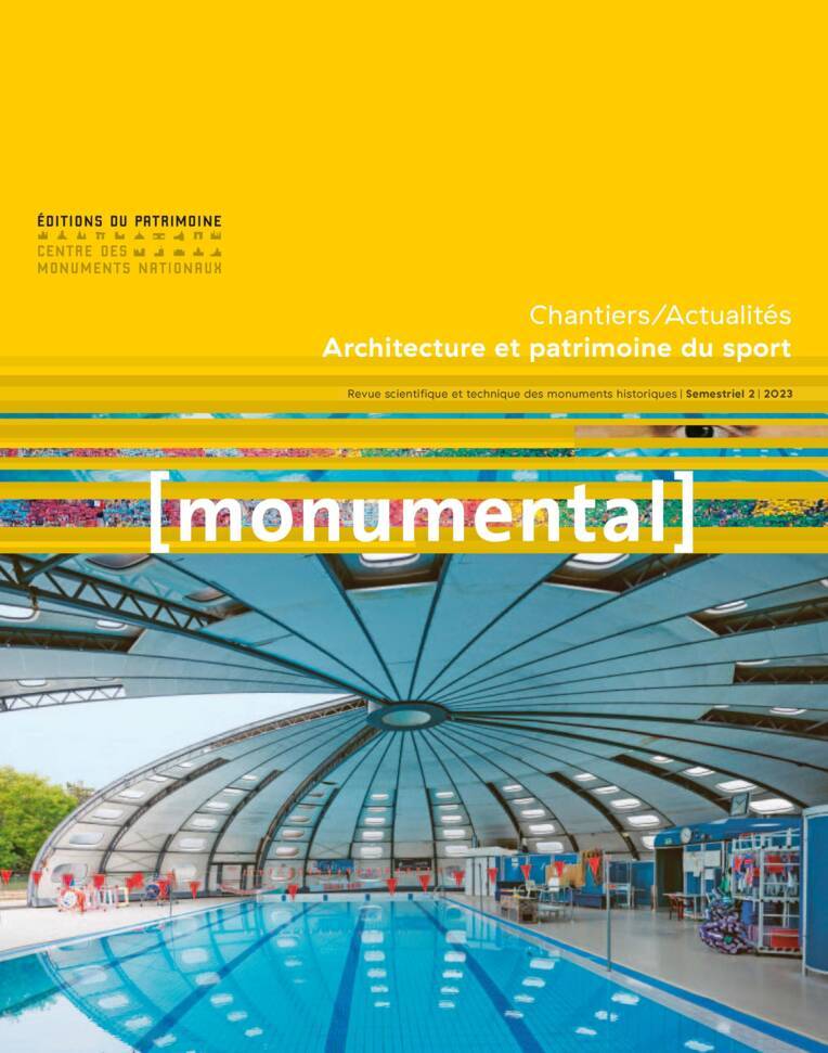 Couverture du Monumental 2023 / 2 – Architecture et patrimoine du sport