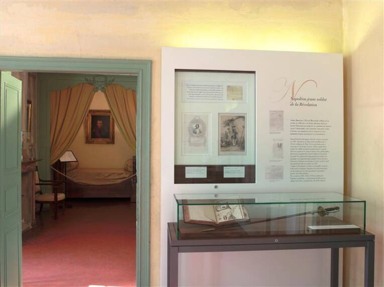 Ajaccio, musée de la maison Bonaparte, Salle " La maison du jeune Napoléon Bonaparte", Photo (C) RMN-Grand Palais (maison Bonaparte) / Gérard Blot