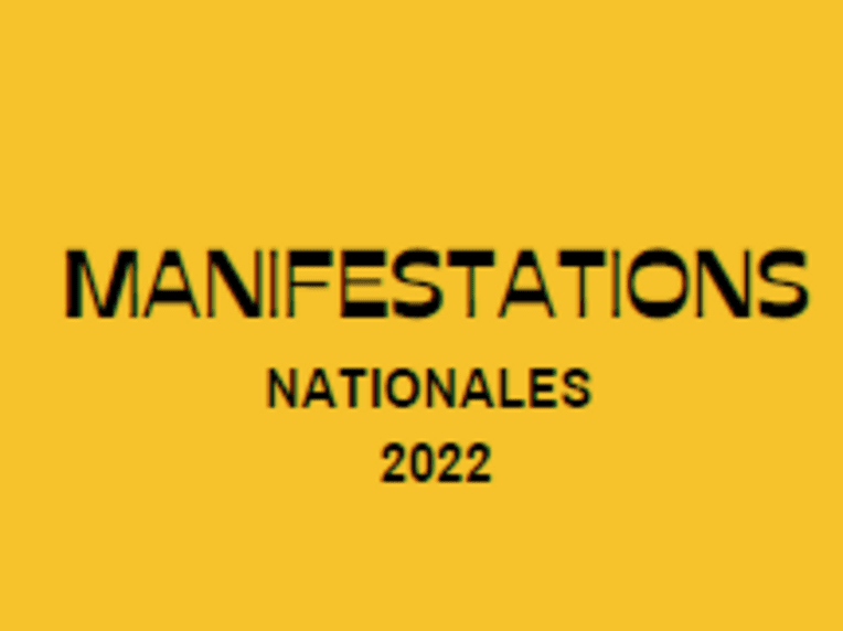 CALENDRIER - MANIFESTATIONS NATIONALES