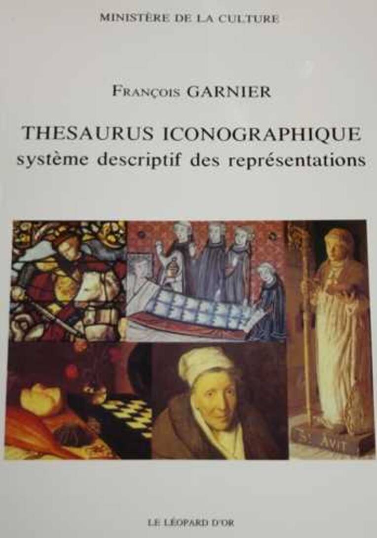 Couverture de l'édition papier du thésaurus iconographique de François Garnier