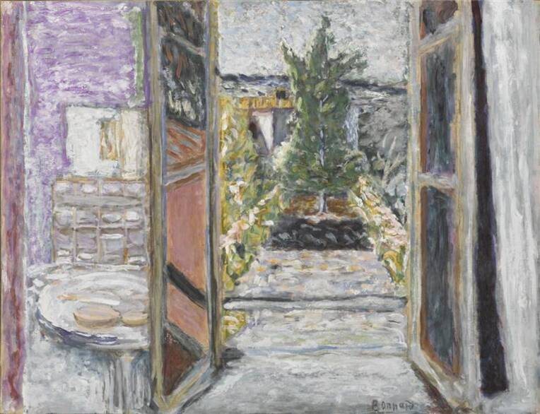 Une oeuvre acquise en 2020 en dation : Bonnard Pierre, Fenêtre ouverte, huile sur toile, Paris, musée d'Orsay, Photo (C) Musée d'Orsay, Dist. RMN-Grand Palais / Patrice Schmidt