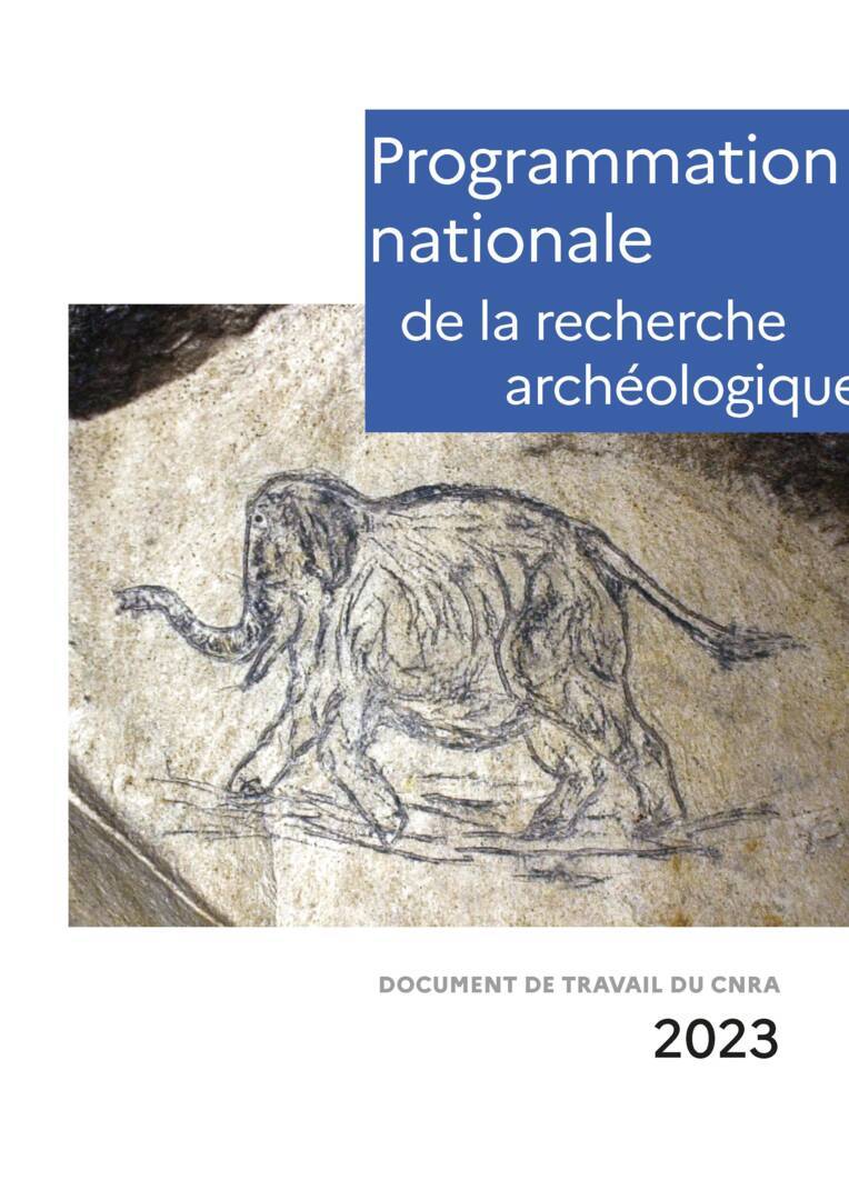 Couv de Programmation nationale de la recherche archéologique 2023.jpg