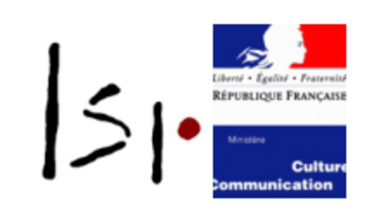 logo de l'instituti de sciences sociales et politiques et du ministère de la culture