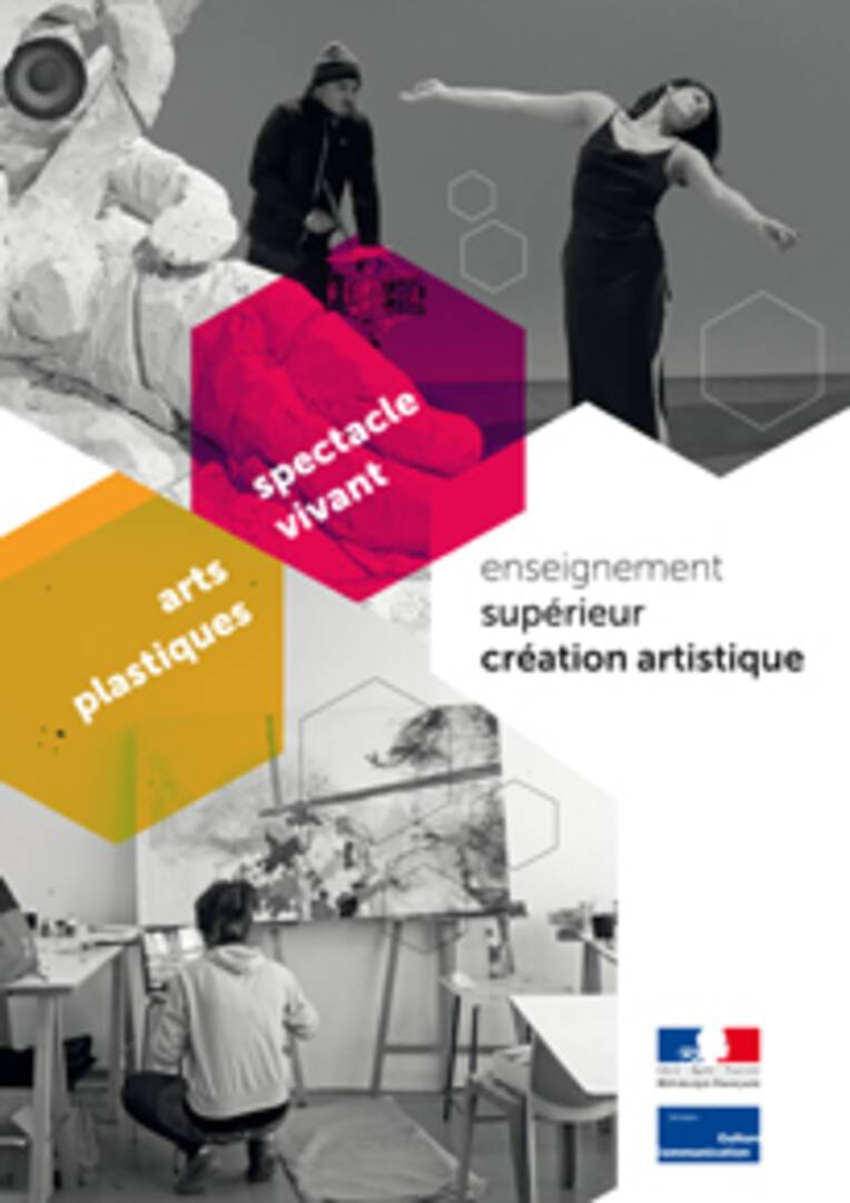 Brochure Enseignement supérieur création artistique