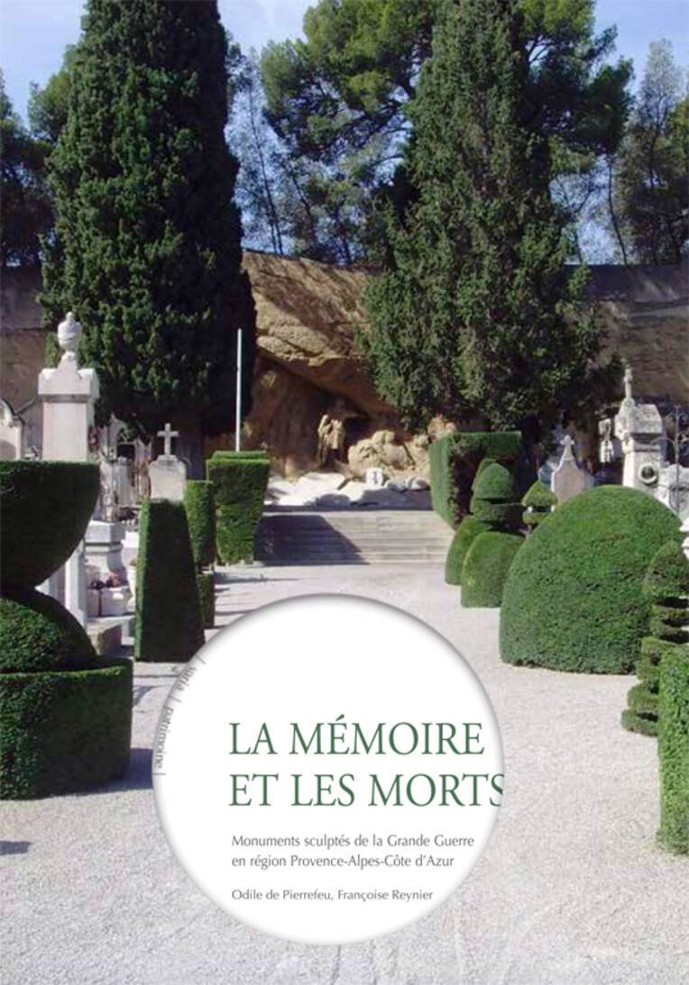 Cimetière de Salon-de-Provence, vue générale du monument aux morts