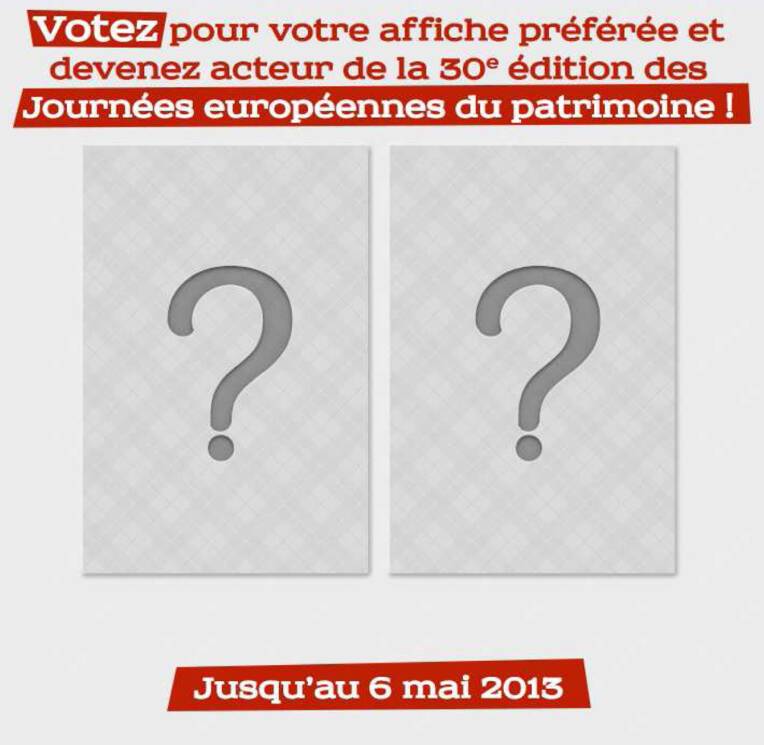 Votez pour votre affiche préférée des JEP 2013!