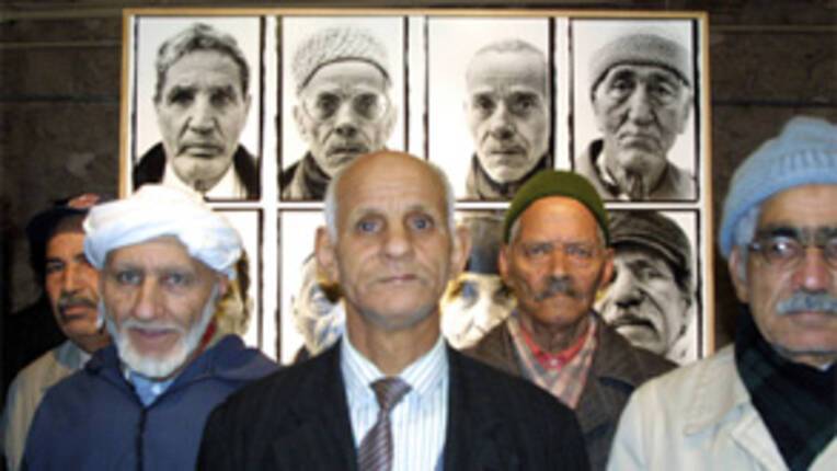 Photo de l’exposition "Les anciens combattants marocains" (cl. Loïc Le Loët)