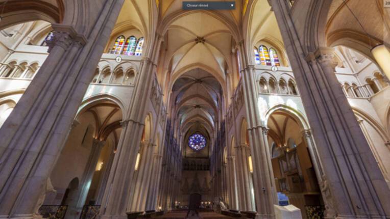 Cathédrale Saint-Jean-de Lyon - visite virtuelle 2017