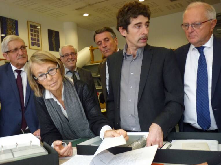 Françoise Nyssen à Limoges. 25.09.2017
