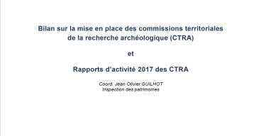 CTRA-Bilan sur la mise en place et rapports d'activité 2017-couverture.png