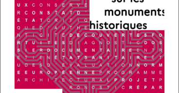 Couverture du Glossaire des termes relatifs aux interventions sur les monuments historiques