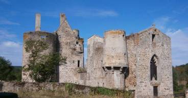 Château de Glénay avant travaux