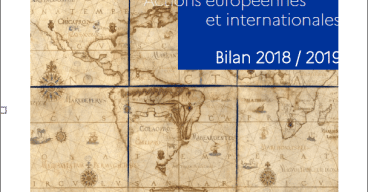 Patrimoines - Actions européennes et internationales - Bilan 2018 / 2019