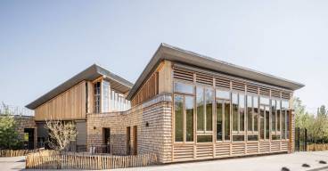 visuel d'un batiment en bois