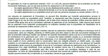Fiche pratique - Objets mobiliers protégés au titre des monuments historiques : Patrimoine industriel, scientifique et technique
