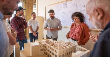 Présentation des projets de Master du DE Metaphaur - projet centre B à Thiers - porté par Nicolas Detry, enseignant-chercheur à l'Ensa de Clermont-Ferrand