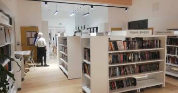 Nouvelle bibliothèque d'Asnière-les-Dijon, février 2024