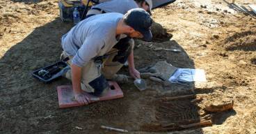 Fouilles de la N 124, Monferran-sur-Saves, Gers