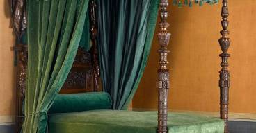Atelier français, Lit dit de François Ie.  Phot. René-Gabriel Ojéda. © RMN-Grand Palais (musée de la Renaissance, château d’Écouen).