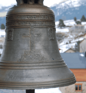 Cloche de Fontrabiouse, église Saint-Sébastien, cloche « Tranquillin » de 1651 fondue par Paul Castro – classée le 07/05/2019 – réf. POP/Palissy : PM66001900