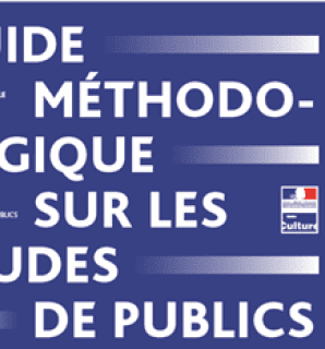 Visuel d'illustration du guide méthodologieu sur les études de publics
