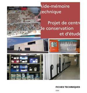 Couverture du livret Aide-mémoire technique. Projet de centre de conservation et d'étude, édition 2024.jpg