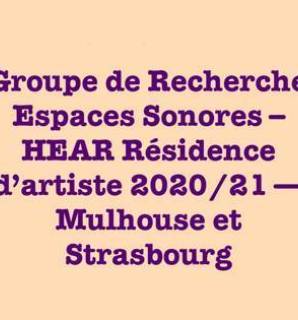 Résidence HEAR 2020/2021