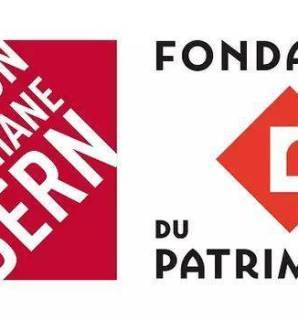Logos mission Stéphane Bern et Fondation du patrimoine