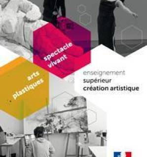 Brochure Enseignement supérieur création artistique