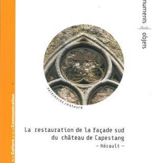 Couverture : La restauration de la façade sud du château de Capestang (Hérault)