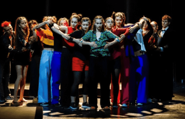 Représentation de l'école nationale de cirque de Châtellereault