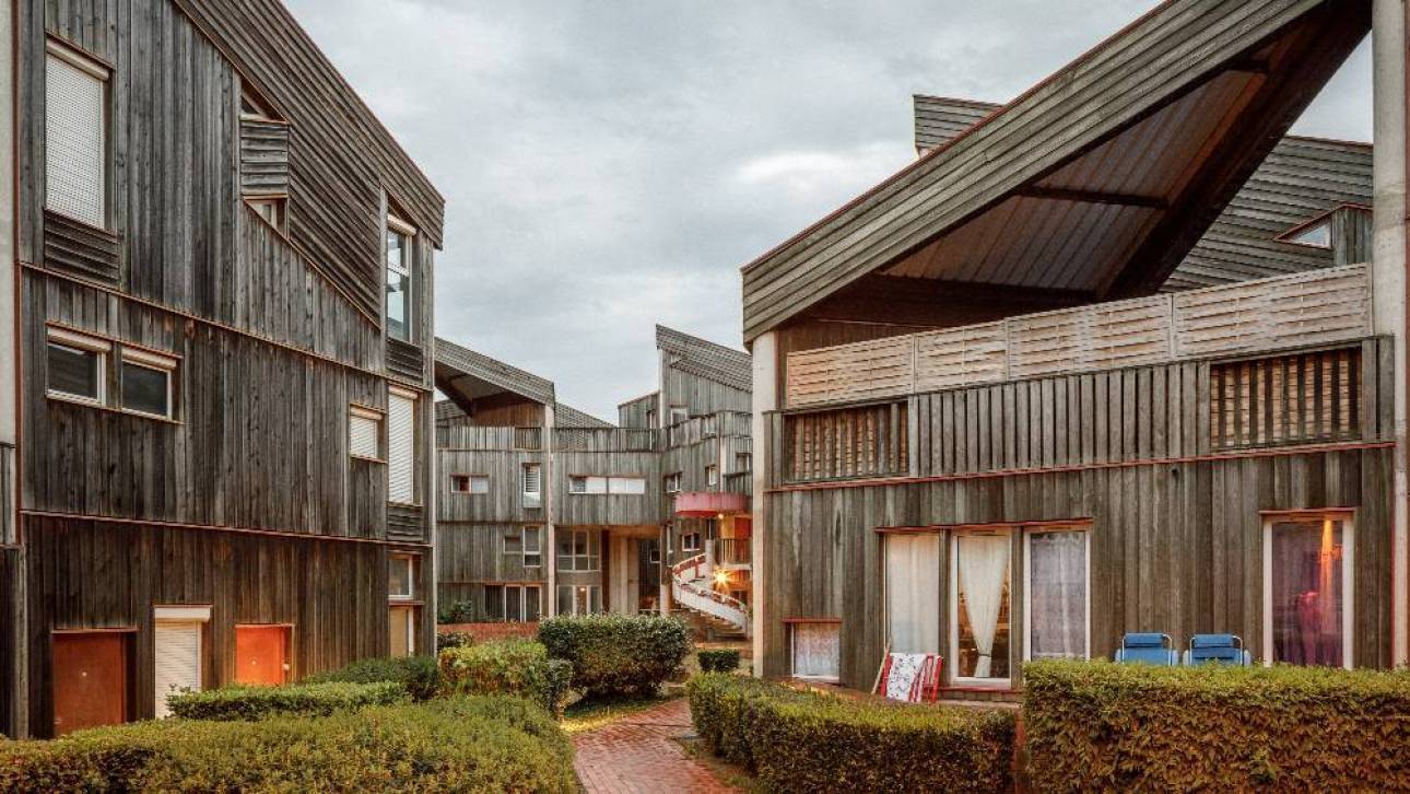 Les toits rouges, à Saint-Dizier, labellisée Architecture contemporaine remarquable en 2015 - Architecte : Iwona Buczkowska