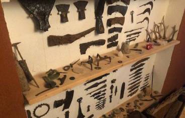 Saisie d'objets archéologiques par la gendarmerie de Pont de Beauvoisin