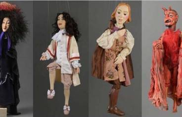 Charleville-Mézières, musée de l'Ardenne, ensembles de marionnettes de la collection Marcel Ledun