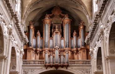 Photo du buffet de l'orgue de la cathédrale de Nancy - Christian Lutz