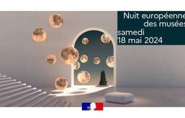 L’image de couverture est l’affiche officielle de la nuit européenne des musées.