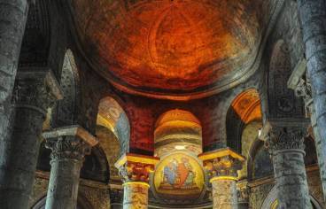 intérieur de Notre-Dame-La-Grande de Poitiers