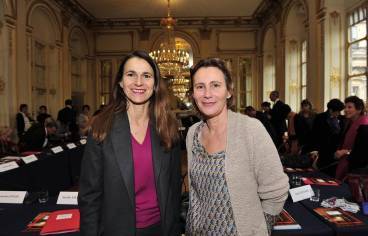 Aurélie Filippetti et Marie Desplechin