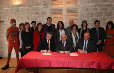 Signature de la convention Territoire Culture à Montcuq