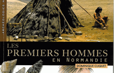 Couverture du livre Les premiers hommes en Normandie